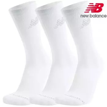 New Balance Носки Cushion Crew, 3 шт. в упаковке LAS95363WT/S