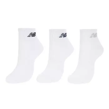 [New Balance] носки/носки Носки средней длины 3P (LAS35705) мужской WT (белый) XL