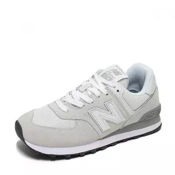 New Balance Новый Val 574 Daily унисекс пара белый серый Ml574evw ML574EVW/275mm(US9.5)