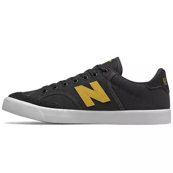 New Balance Numeric 212 Черные желтые мужские кроссовки NM212CAL