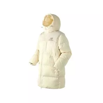 New Balance Padded Women S Active Long GooSe Down Jacket Nbnpb43043 Cream P2409 NBNPB43043CREAM100