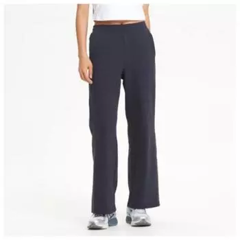 New Balance PantS Nqj Nbmle4w832 59 Women S Signature Non bruShed Wide PantS Navy series/65