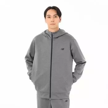 New Balance Performance Cardboard Jacket Dh Темно-меланжевый Amj45722 Dh S