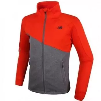 New Balance Pf Uni Melange Color Block Zip Up Красный 95