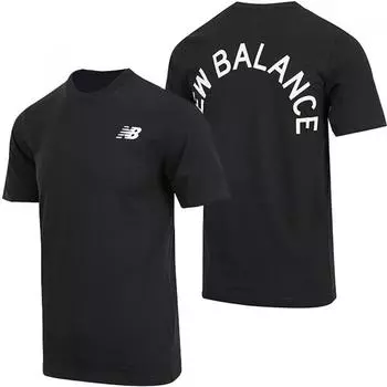 New Balance Подлинная классическая футболка Arch MT11985BK/S