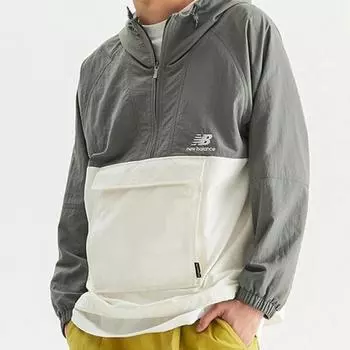 New Balance Полуклуб New BAlAnce A New BAlAnce Uni разогревающая толстовка с капюшоном AnorAck nbnAd310 grey/090