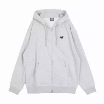 New Balance С капюшоном на молнии Lqj Nbmdfco103 Ac Universal Essential с капюшоном с маленьким логотипом на молнии 90