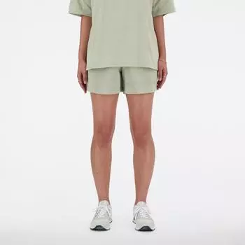 New Balance Shifted Tech Fleece Shorts Ovn Olivine Ws41550 Ovn S