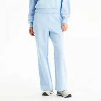 New Balance Широкие спортивные штаны W Signature nbmle1W202 51 light blue/70