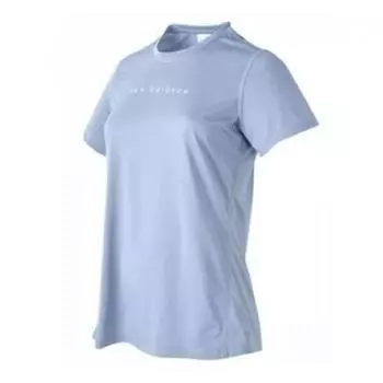 New Balance ShorT Sleeve Long HeaTher ShorT Sleeve T shirT Nbnec2s012 51 85(S)