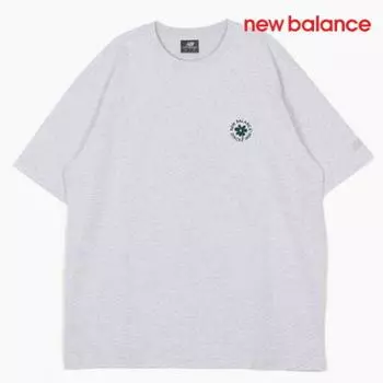 New Balance Short Sleeve Tee D22 Nbnefco233 16 Uni Essential Flower Short Sleeve Tee FREE/L