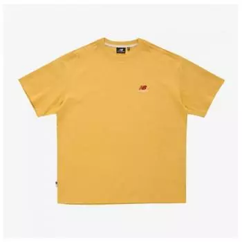 New Balance Short Sleeve Tee Kqj Nbned22423 30 Uni Sports Club Graphic Tee Yellow series/100