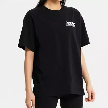 New Balance Short Sleeve Tee Lqj Nbnee22543 19 Uni Nbsc Lettering 100