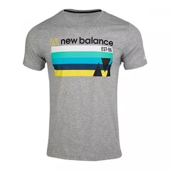 New Balance Short Sleeve Tee Zqj New Balance Graphic Heater Short Sleeve Tee 90