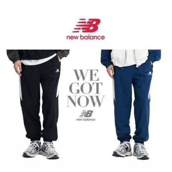 New Balance Штаны Uni Colorblock Warm Up Standard Nbntd32843 dark blue/75(S)
