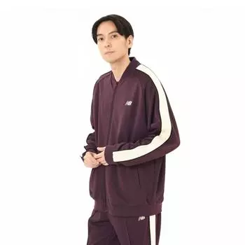 New Balance Side Line джерси куртка Pln сливово-коричневый Amj45684 Pln S