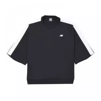 New Balance Sideline Jersey Pullover Bk Black Awt45189 Bk S