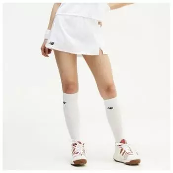 New Balance Skirt Nqj Nbnwe2p022 10 Women Tennis Skirt Pants White series/70