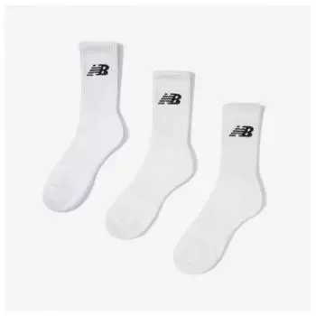 New Balance Socks All File Jacquard Crew Socks 3pac Yqj Nbgeebp803 10 White series/240