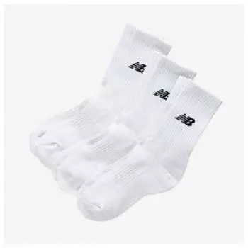 New Balance Socks Kqj Nbgedab201 10 Women Long Sock 3pack White series/240