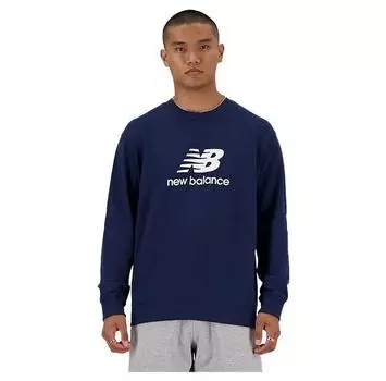 New Balance Sport Essentials French Terry Logo свитшот S