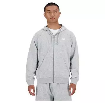 New Balance Sport Essentials Logo French Terry full zip свитшот L