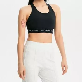 New Balance Спортивный бюстгальтер Eqs Nbn9e2p022 19 Женский гладкий бюстгальтер с надписью 80