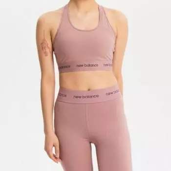 New Balance Sports Bra Eqs Nbn9e2p022 25 Женский гладкий бюстгальтер с надписью Top 80