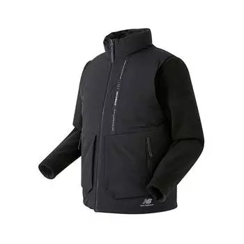New Balance Stand Neck 3in1 флисовая куртка-пуховик Nbnpa47053 Blk P2210 NBNPA47053BLK90