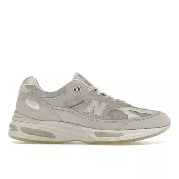 New Balance Stone Island x 991v2 Сделано в Англии Ghost Pack - бежевые унисекс кроссовки кремовые U991SE2 40.5