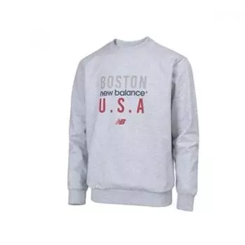 New Balance Sweatshirt Lettering Sweatshirt Nbncab0013 15 90(S)