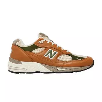 New Balance Aim Leon Dore x 991 Сделано в Англии Светло-коричневые мужские кроссовки M991LIO 42.5