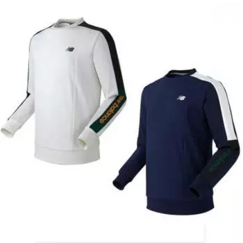 New Balance Свитшот с однотонным рукавом Nbnc942033 white (90)