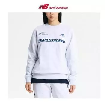New Balance Свитшот Team Stacked Brushed Nbncd42923 16 90(S)