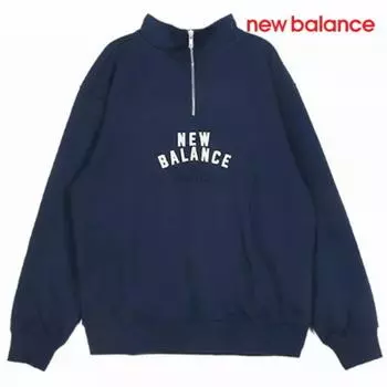 New Balance T shirT D23 Nbncfco123 50 Uni sporTs Club Half Zip Up sweaTshirT FREE/L