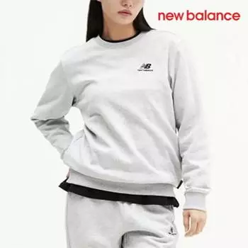 New Balance T shirT D24 Nbnce11013 Ac Uni essenTial Small Logo sweaTshirT FREE/L