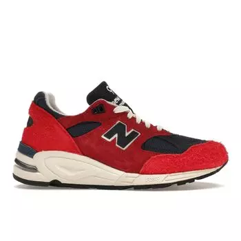 New Balance Teddy Santis x 990v2 Сделано в США Кроссовки унисекс с хризантемой Red Navy M990AD2 42.5