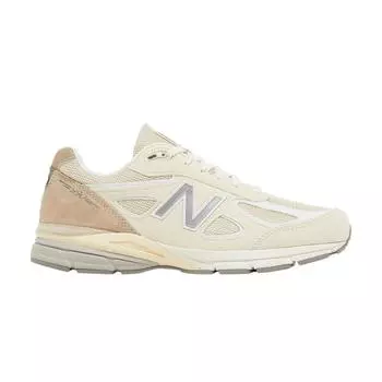 New Balance Teddy Santis x 990v4 Сделано в США Мужские кроссовки Limestone Кремово-белые U990TE4
