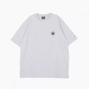 New Balance Tee Lqj Nbnefco233 16 Uni Essential Flower Short Sleeve Tee Semi 100