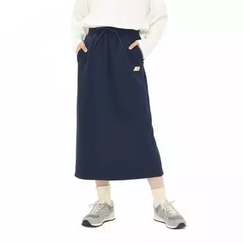 New Balance Tnv Team Navy Quilting Knit Skirt Awk45710 Tnv S