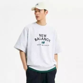 New Balance Толстовка Ess с коротким рукавом Толстовка Nbnce21053 16 90(S)
