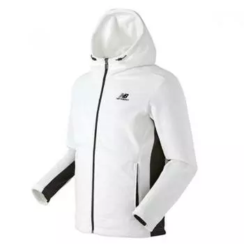 New Balance Толстовка Half Club Fleece Mix с капюшоном на молнии Nbmda47093 10 100(L)