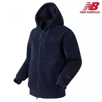 New Balance Толстовка Half Club с капюшоном Nbmda48023 Na Fleece Unisex Hoodie 90