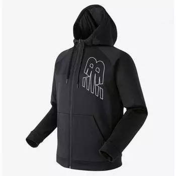 New Balance Толстовка Half Club Tena City Brushed с капюшоном на молнии Nbmdb46021 19 95(M)