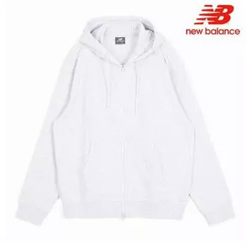New Balance Толстовка с капюшоном Half Club Uni Essential с маленьким логотипом на молнии Nbmdfco103 16 090
