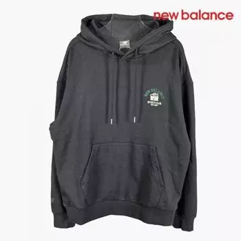 New Balance Толстовка с капюшоном Half Club D24 Nbn0ec3823 19 Uni Nb Bo L