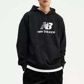 New Balance Толстовка с капюшоном Kqj Nbn0e2s031 19 Public Stack Logo Hoodie 100