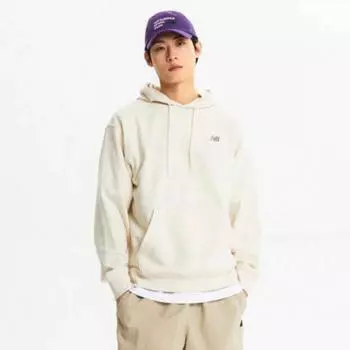 New Balance Толстовка с капюшоном Lqj Nbn0e2s071 35 Uni Small Logo Hoodie Semi Ov 95