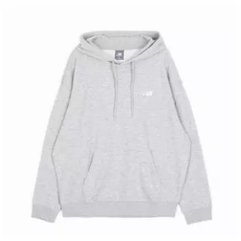 New Balance Толстовка с капюшоном Lqj Nbn0fcog01 15 Sports Essentials Small Logo Hoodie Semi Gray series/100
