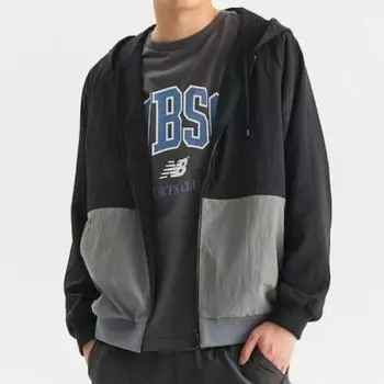 New Balance Толстовка с капюшоном на молнии с двумя сторонами Nbmdd31043 19 90(S)